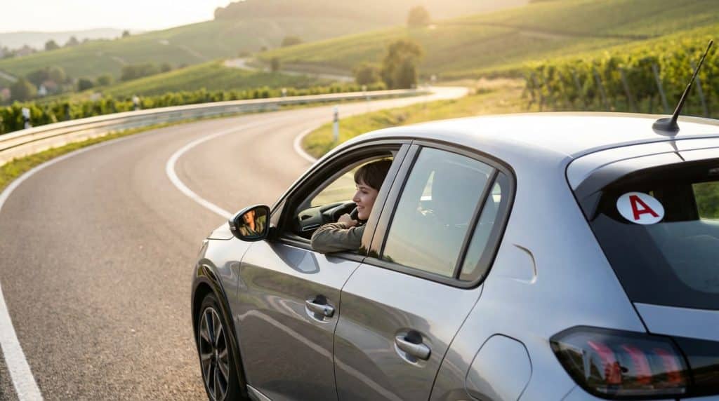 limitation de vitesse jeune permis